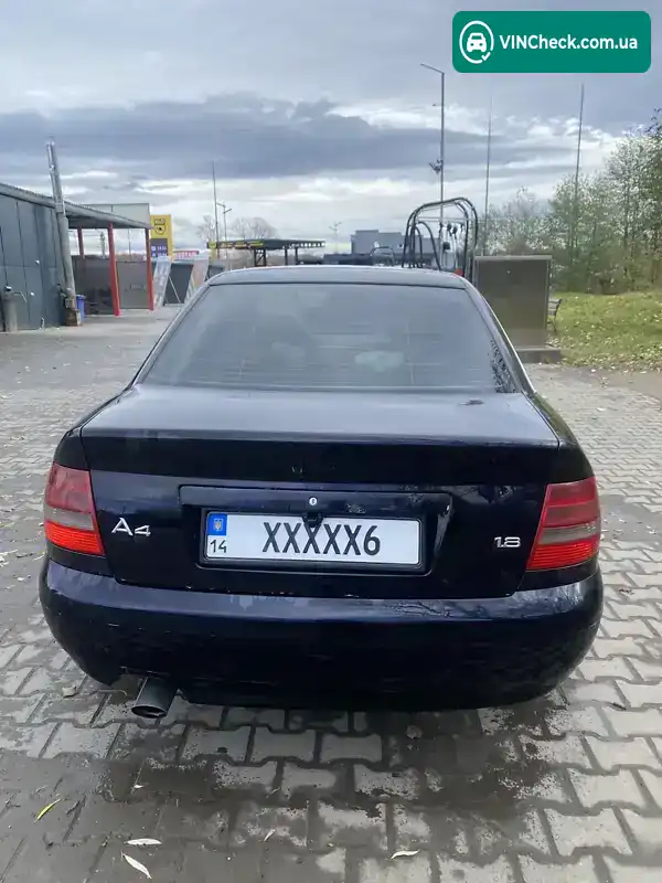 Audi A4 1999, фото з оголошення 2 з 11, VIN WAUZZZ8DZYA036926