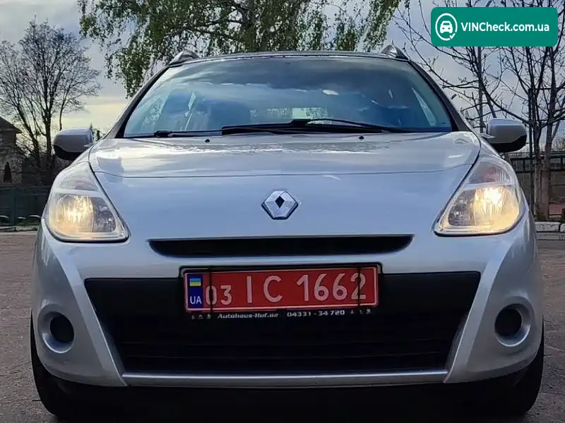 Renault Clio 2012, фото з оголошення 1 з 20, VIN VF1KR2V0H47476963