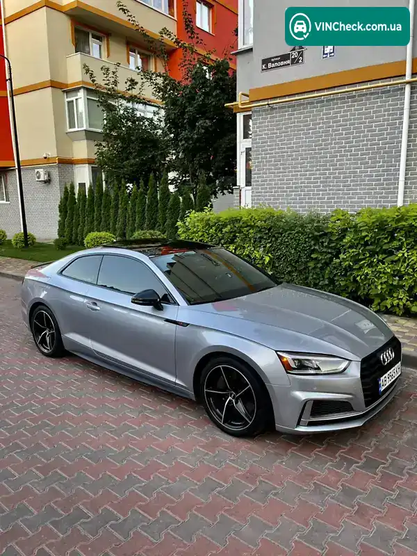 Audi A5 2018, фото з оголошення 2 з 20, VIN WAUSNAF55KA017499