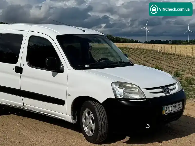 Peugeot Partner 2007, фото з оголошення 2 з 18, VIN VF3GJWJYB95273278