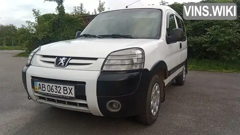 Peugeot Partner 2007, фото з оголошення 1 з 20, VIN VF3GJKFWC95288839
