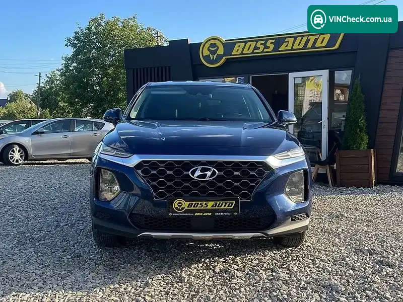 Hyundai Santa FE 2019, фото з оголошення 2 з 19, VIN 5NMS23AD3KH111912