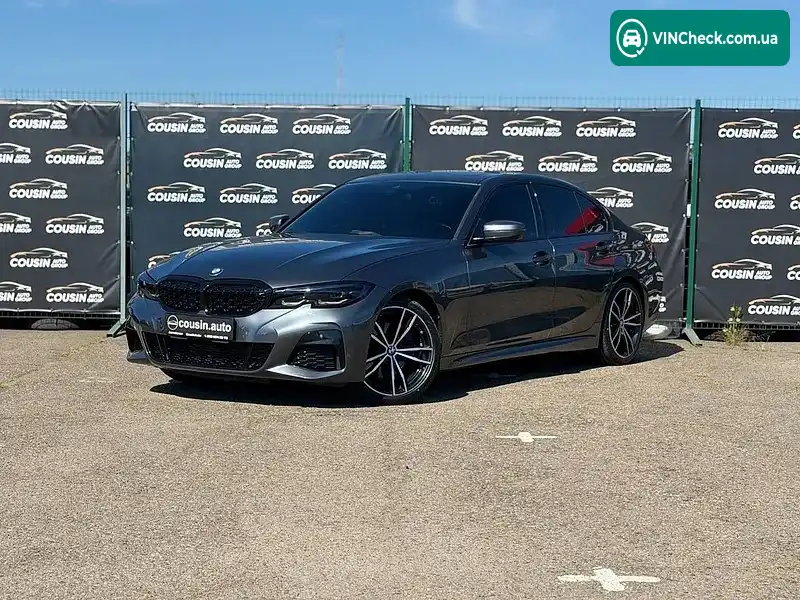 BMW 3 Series 2021, фото з оголошення 1 з 20, VIN 3MW5R7J03M8C21135