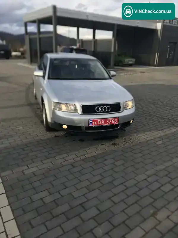 Audi A4 2002, фото з оголошення 2 з 18, VIN WAUZZZ8E42A232595