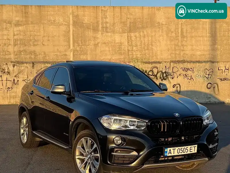 BMW X6 2017, фото з оголошення 1 з 16, VIN 5UXKU2C36H0X47014