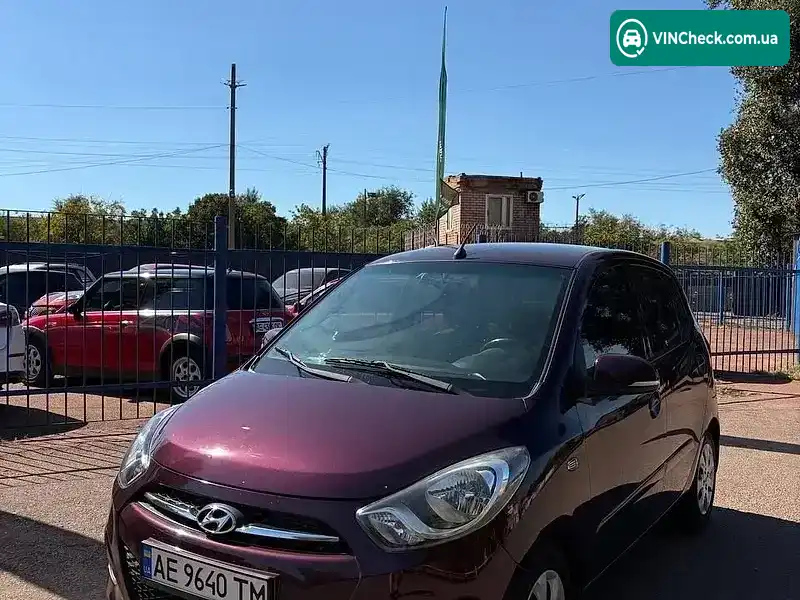 Hyundai i10 2012, фото з оголошення 1 з 20, VIN MALAN51CBDM273009