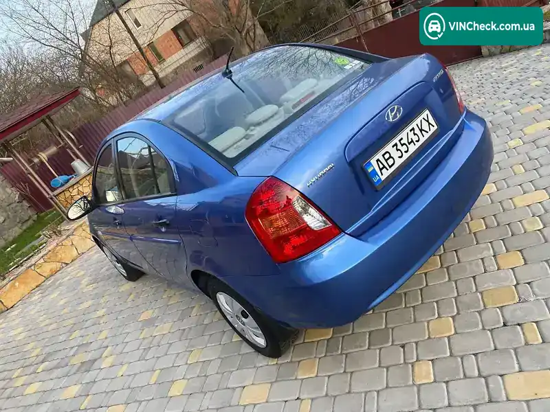 Hyundai Accent 2008, фото з оголошення 2 з 20, VIN NLHCM41AP9Z136208