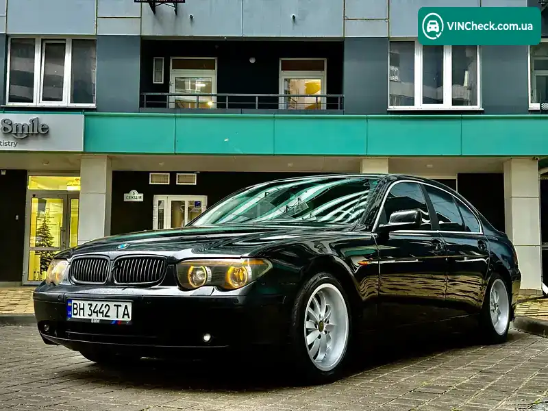 BMW 7 Series 2003, фото з оголошення 1 з 20, VIN WBAGL61020DM51332