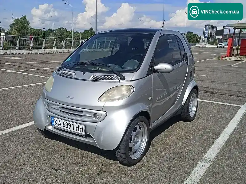 Smart Fortwo 2001, фото з оголошення 2 з 20, VIN WME01MC011H082846