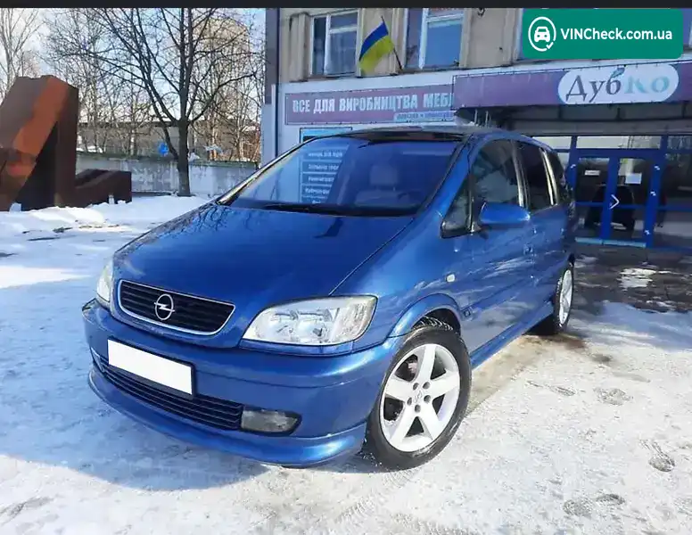 Opel Zafira 2002, фото з оголошення 1 з 16, VIN W0L0TGF7532011979