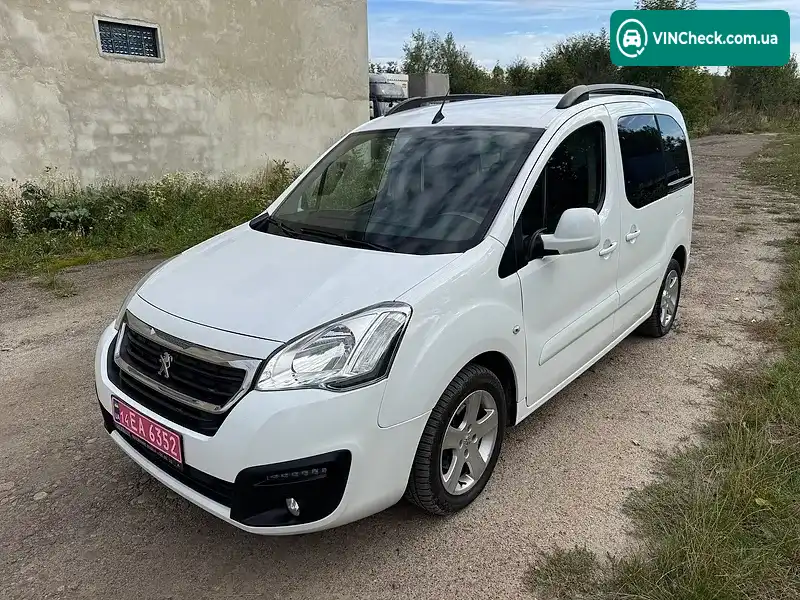 Peugeot Partner 2016, фото з оголошення 1 з 20, VIN VF37JBHZMGJ634831