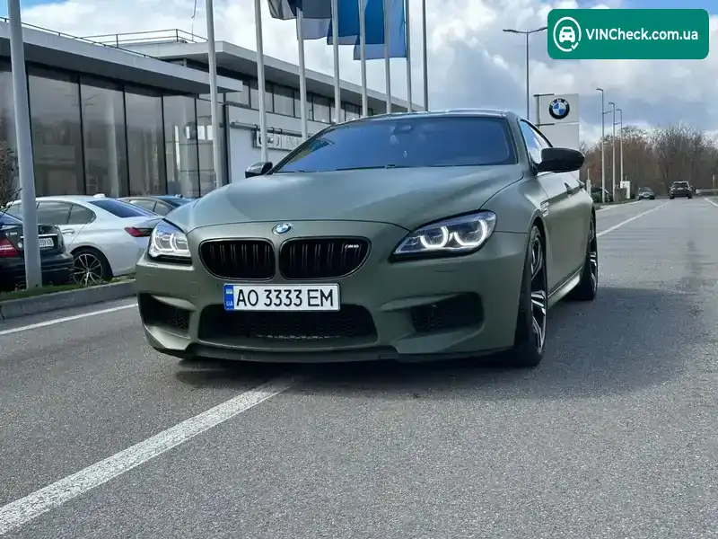 BMW M6 2017, фото з оголошення 1 з 21, VIN WBS6E91020D991119