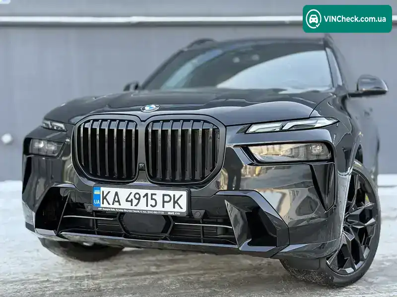 BMW X7 2025, фото з оголошення 1 з 21, VIN WBA21EN0309006749