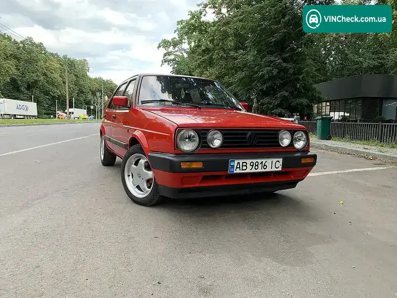 Volkswagen Golf 1989, фото з оголошення 1 з 20, VIN WVWZZZ1GZKW204066