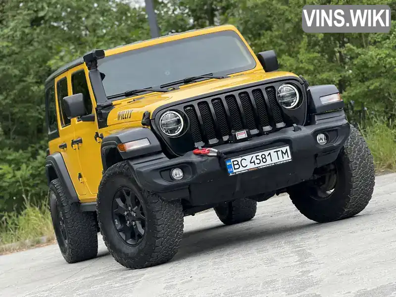 Jeep Wrangler 2020, фото з оголошення 1 з 21, VIN 1C4HJXDG4LW284590