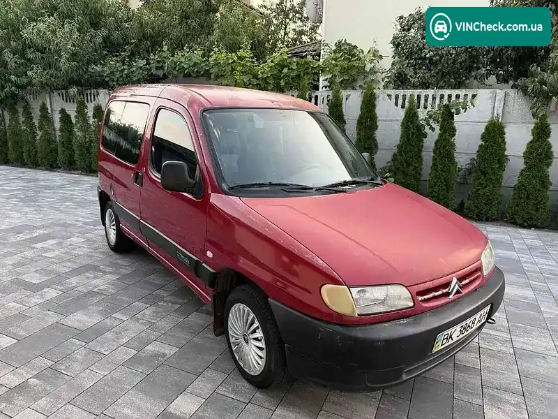 Citroen Berlingo 2002, фото з оголошення 2 з 12, VIN VF7MBWJYB65814524
