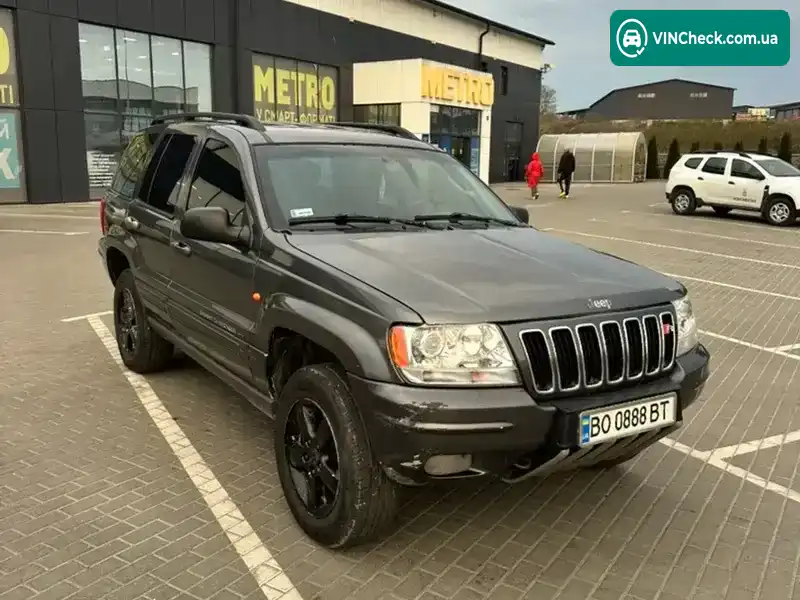 Jeep Grand Cherokee 2001, фото з оголошення 1 з 17, VIN 1J8GWE8262Y107292