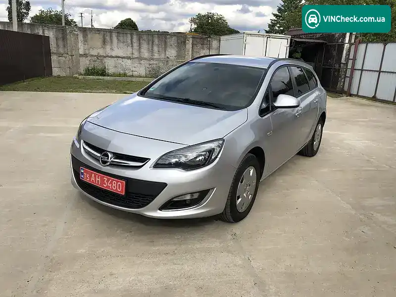 Opel Astra 2013, фото з оголошення 1 з 14, VIN WDB9066531S205950