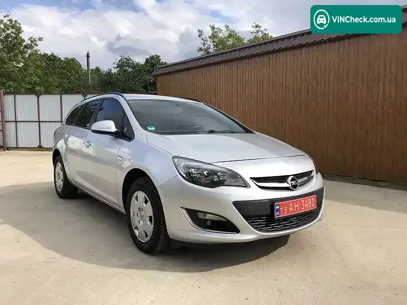 Opel Astra 2013, фото з оголошення 2 з 14, VIN WDB9066531S205950