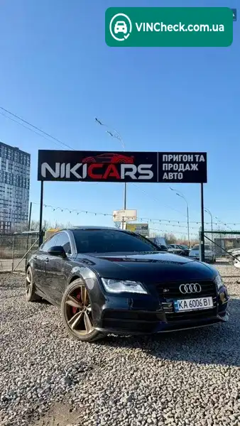 Audi A7 Sportback 2013, фото з оголошення 1 з 13, VIN WAU2GAFC1EN065684