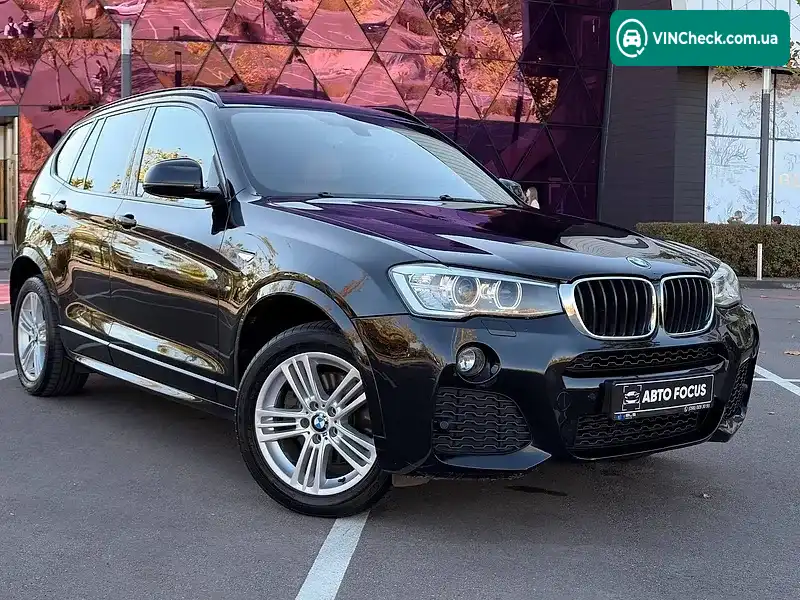 BMW X3 2017, фото з оголошення 1 з 20, VIN WBAWX310200B81995