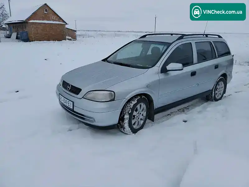 Opel Astra 2002, фото з оголошення 1 з 15, VIN W0L0TGF3522270125