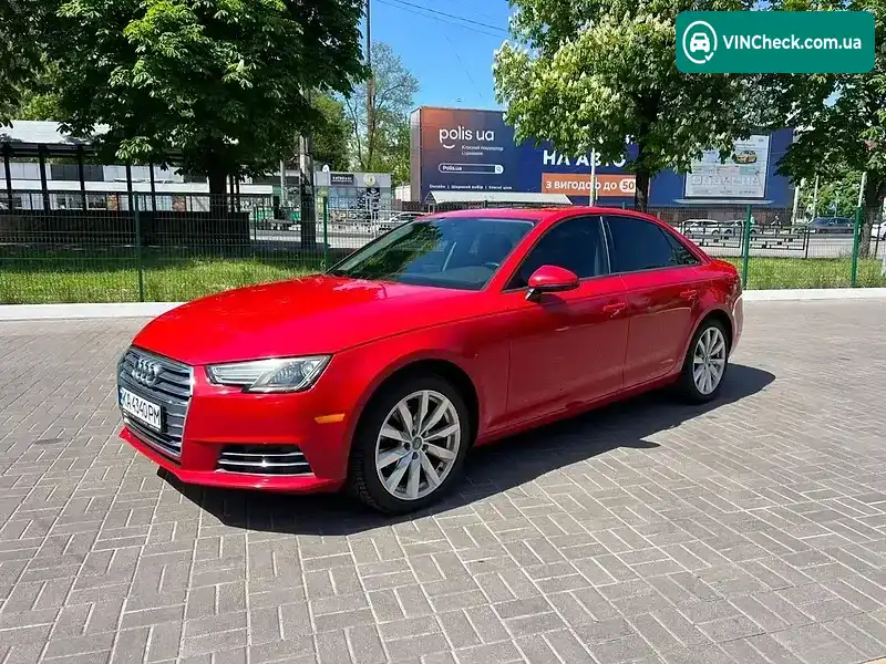 Audi A4 2016, фото з оголошення 1 з 21, VIN WAUGMAF49HN036641