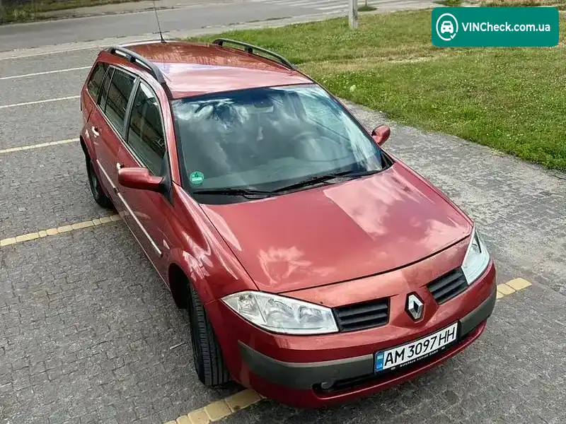 Renault Megane 2005, фото з оголошення 1 з 9, VIN VF1KMR20533576957