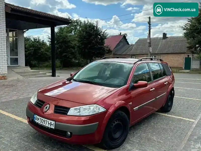 Renault Megane 2005, фото з оголошення 2 з 9, VIN VF1KMR20533576957
