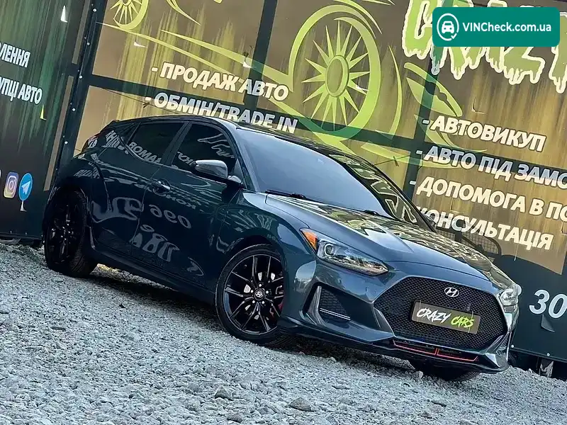 Hyundai Veloster 2019, фото з оголошення 2 з 20, VIN KMHTH6AB5KU019014