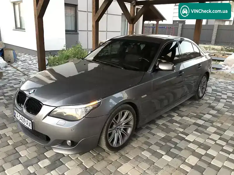 BMW 5 Series 2009, фото з оголошення 1 з 20, VIN WBADD11050BN44053