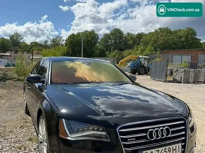 Audi A8 2013, фото з оголошення 2 з 20, VIN WAURMAFD7EN002119