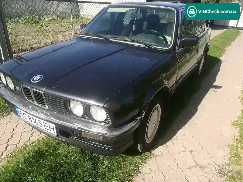 BMW 3 Series 1987, фото з оголошення 1 з 8, VIN WBAAC310201339586