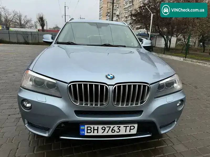 BMW X3 2013, фото з оголошення 2 з 13, VIN 5UXWX9C54E0D30041