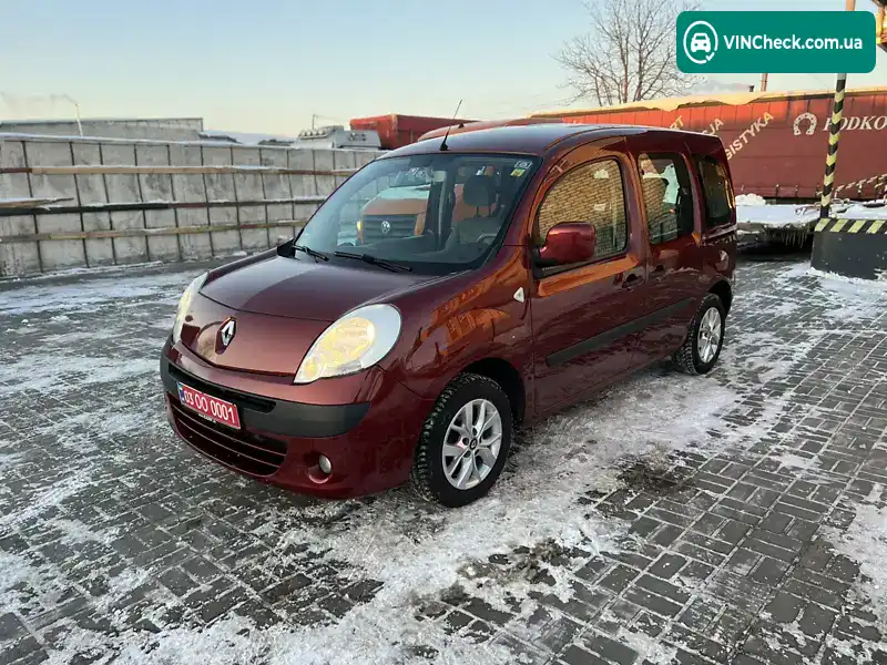 Renault Kangoo 2010, фото з оголошення 1 з 20, VIN VF1KW0GB543134813