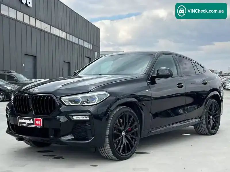 BMW X6 2022, фото з оголошення 1 з 21, VIN 5UXCY8C07P9N88774