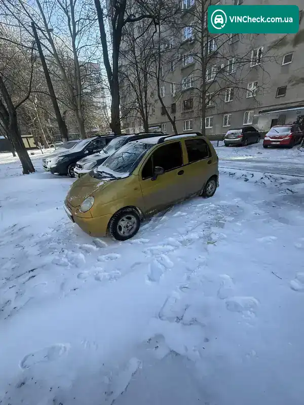 Daewoo Matiz 2002, фото з оголошення 1 з 7, VIN ULV4A11AD2A006878