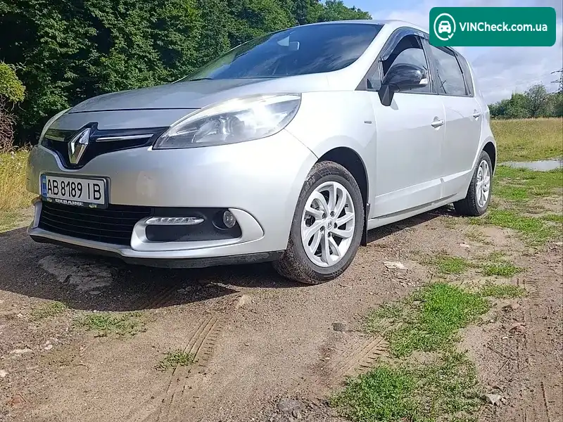 Renault Scenic 2015, фото з оголошення 1 з 8, VIN VF1JZS00E52655358