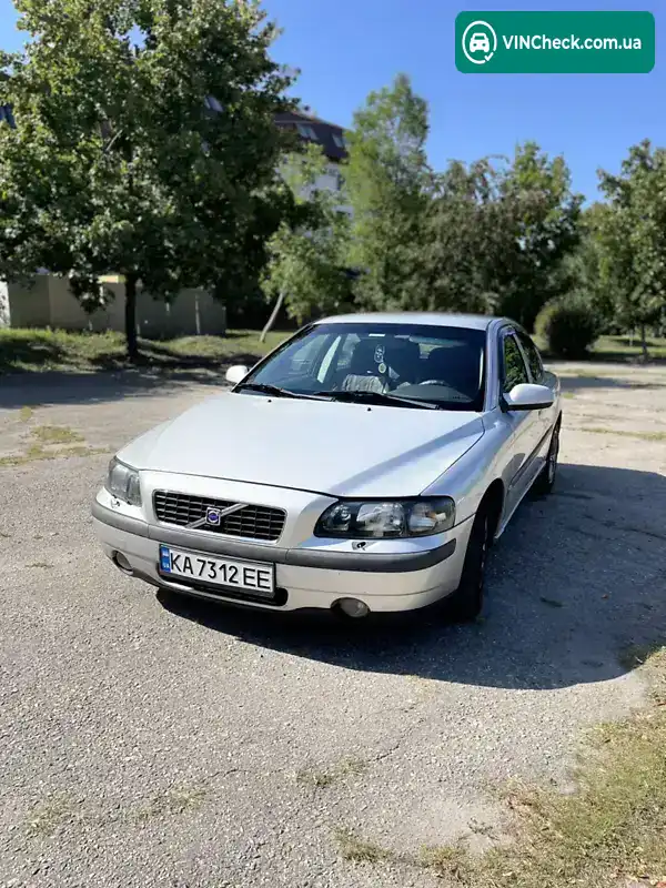 Volvo S60 2000, фото з оголошення 1 з 9, VIN YV1RS58K912000791