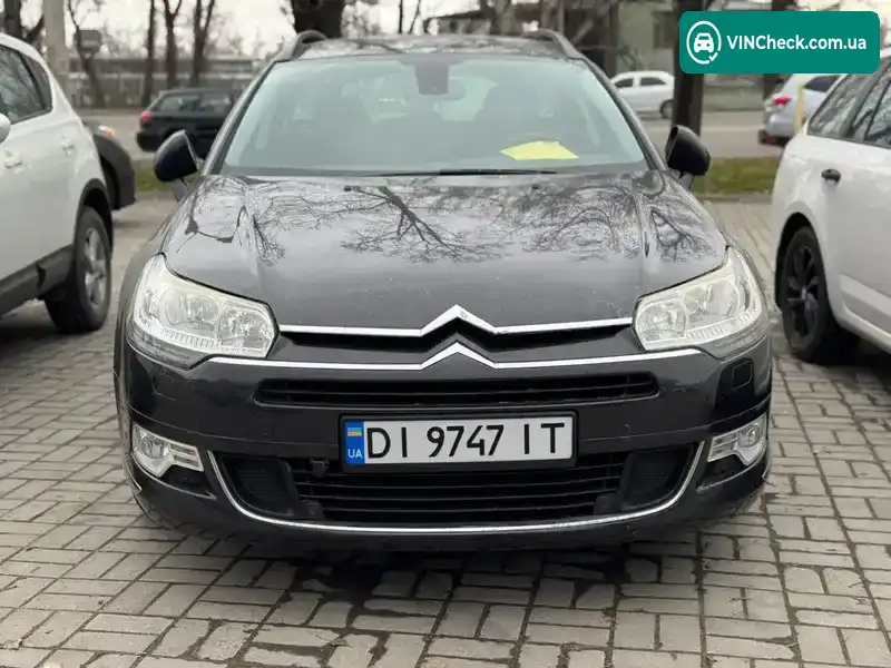 Citroen C5 2011, фото з оголошення 2 з 12, VIN VF7RW5FVABL562174