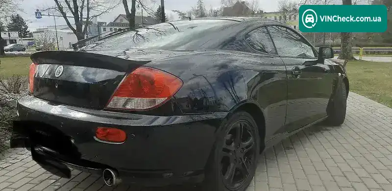 Hyundai Coupe 2006, фото з оголошення 2 з 9, VIN KMHHN61DP6U214395