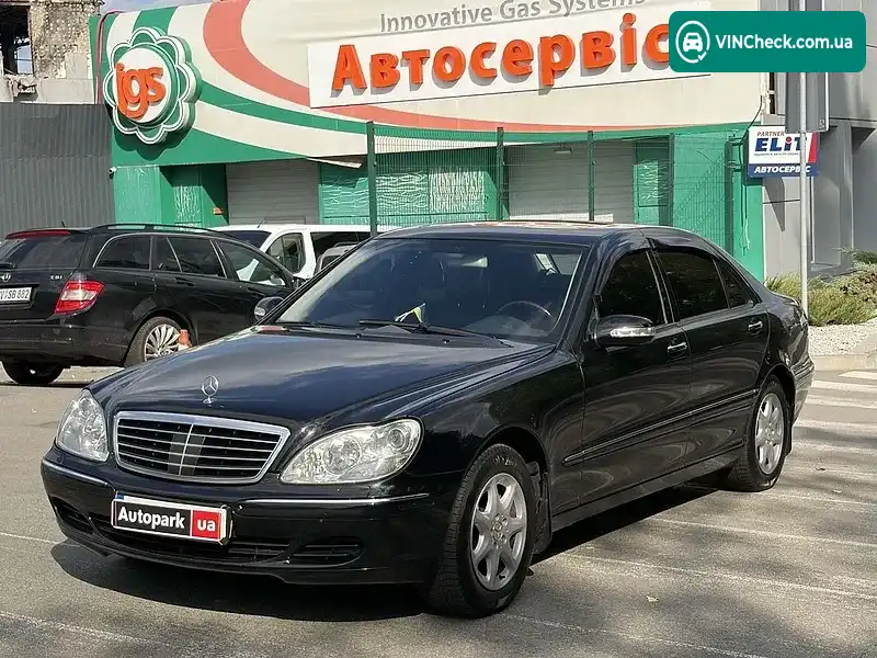 Mercedes-Benz S-Class 2003, фото з оголошення 1 з 20, VIN WDB2201751A353523