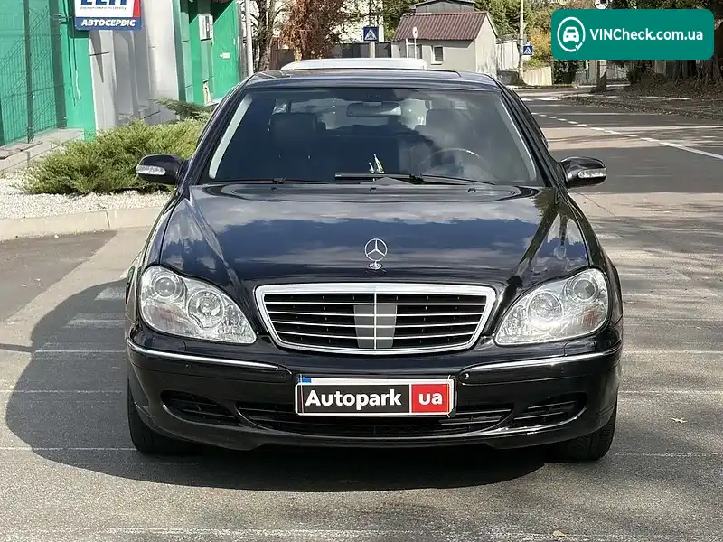 Mercedes-Benz S-Class 2003, фото з оголошення 2 з 20, VIN WDB2201751A353523
