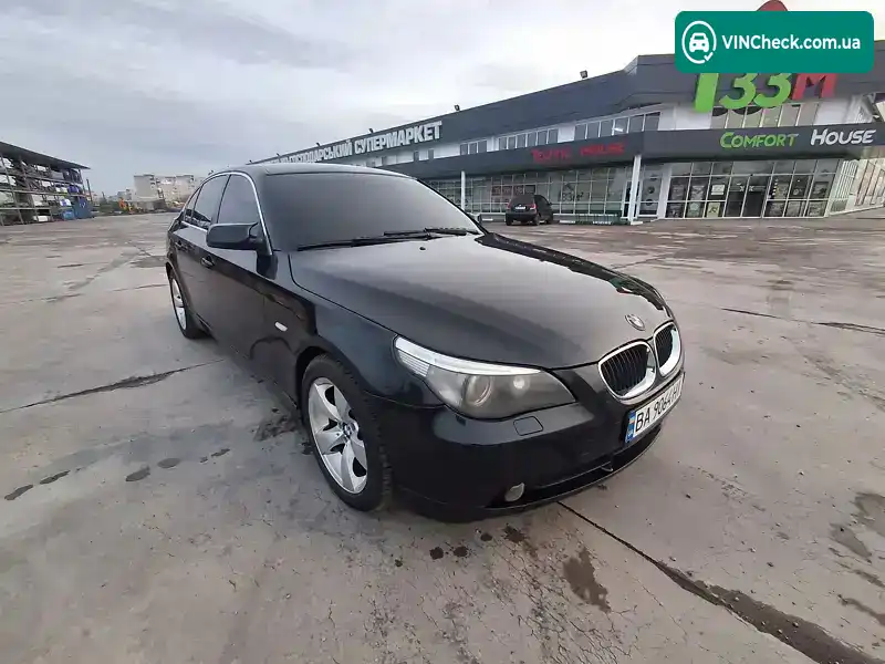 BMW 5 Series 2003, фото з оголошення 2 з 18, VIN WBANA31080B011347