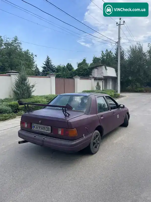 Ford Sierra 1987, фото з оголошення 1 з 7, VIN WF0FXXGBBFHP80335