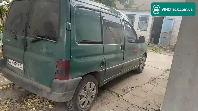 Peugeot Partner 2005, фото з оголошення 2 з 5, VIN VF3GBRHYB96139852