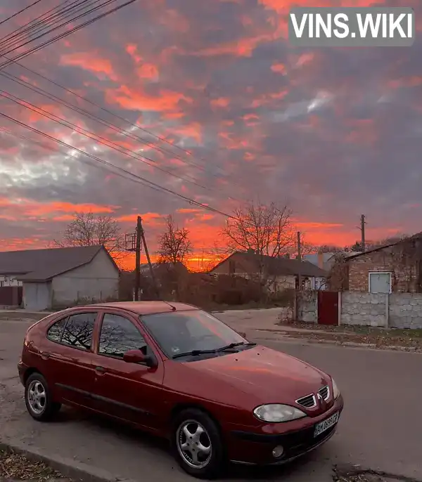 Renault Megane 1999, фото з оголошення 1 з 6, VIN VF1BA040519754602