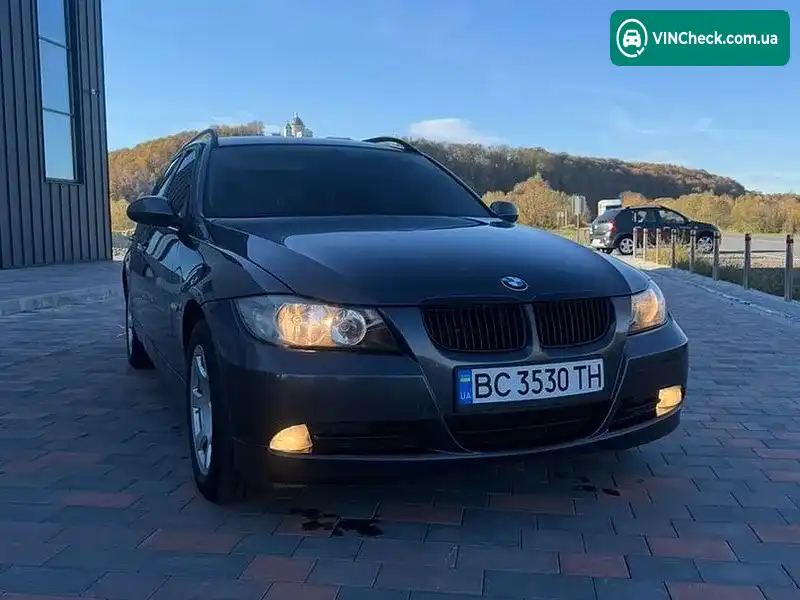 BMW 3 Series 2007, фото з оголошення 1 з 20, VIN WBAVU11070K014395