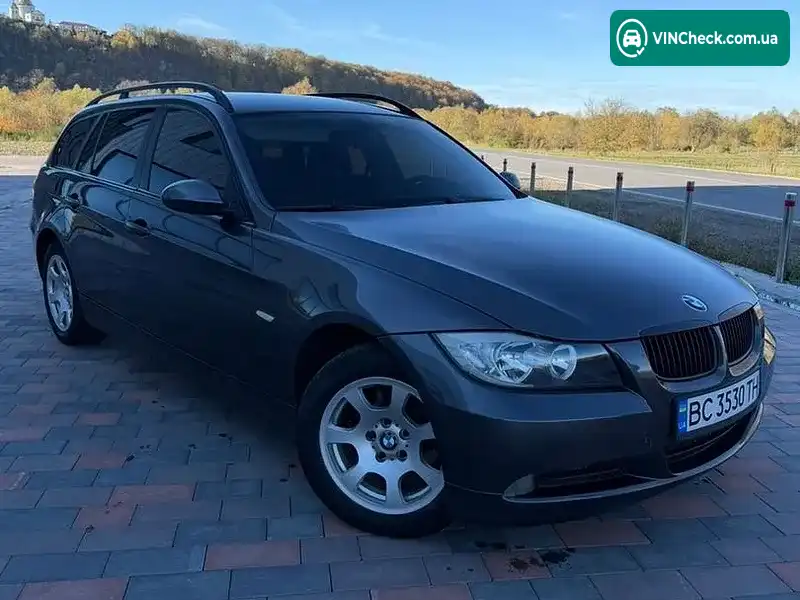BMW 3 Series 2007, фото з оголошення 2 з 20, VIN WBAVU11070K014395