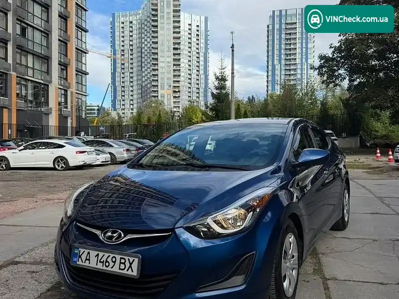 Hyundai Elantra 2015, фото з оголошення 1 з 14, VIN 5NPDH4AE8GH724480
